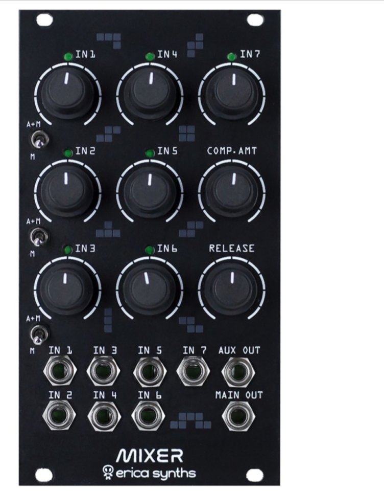 Case y módulos eurorack