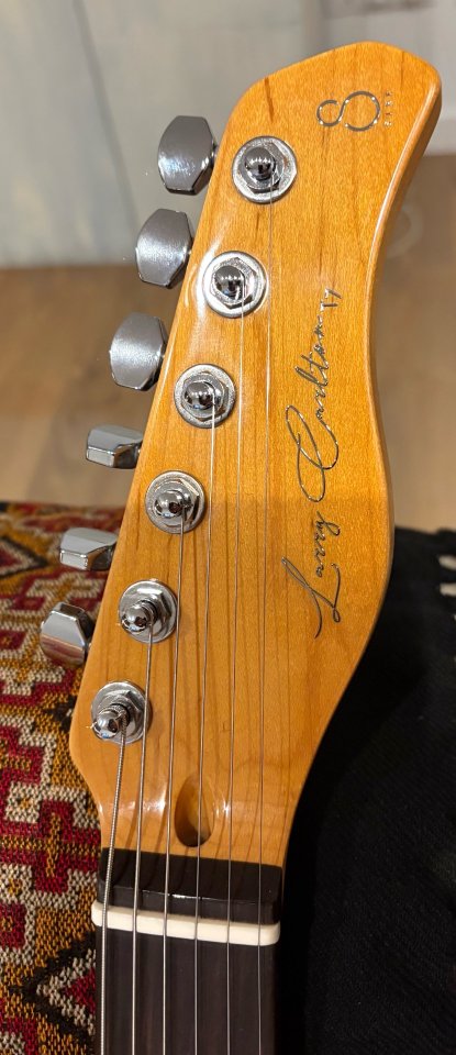 Guitarra Sire M7TM P90 pink, no cambios. Vendo para financiar nuevo instrumento.