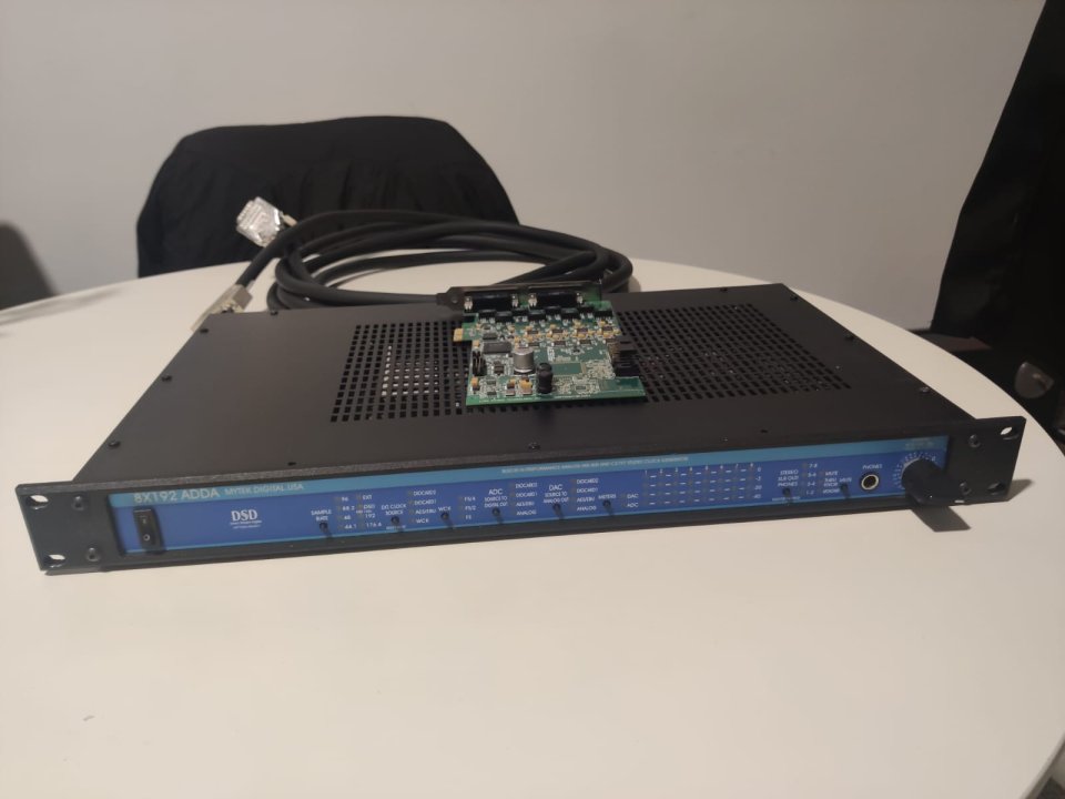 Mytek 8x192 ADDA + Lynx AES16e PCIe + manguera AES/EBU de segunda mano · Foto 1 de 2 · Pontevedra · 550 €