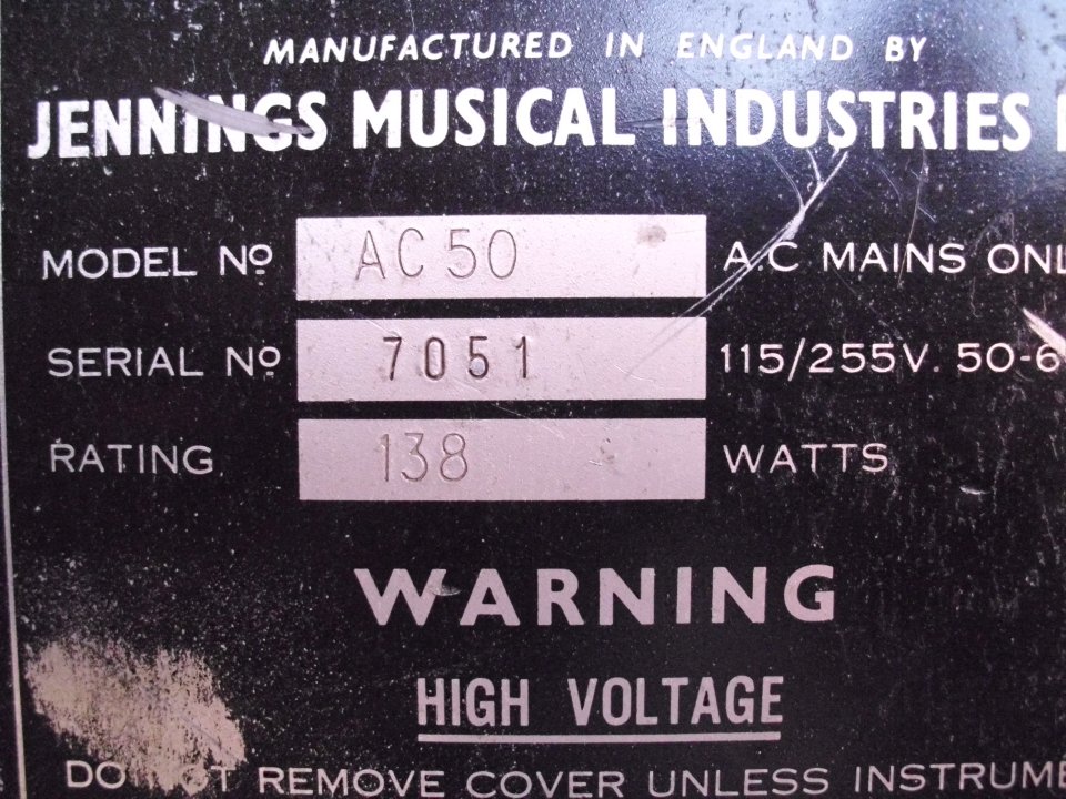 Amplificador Vox AC50