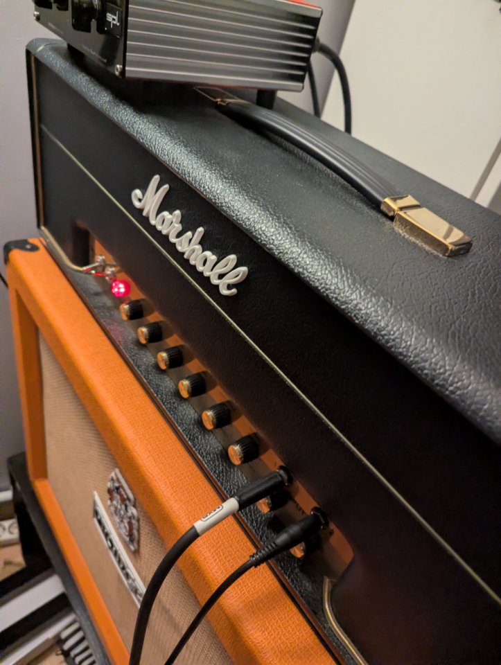 Marshall 1987x (2 masters Mod). (Cambio por guitarra)