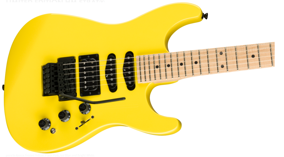 2020 Fender Japan HM Stratocaster "The Strat" Ltd. Edition, Frozen Yellow de segunda mano · Foto 2 de 5 · Madrid · 1250 €