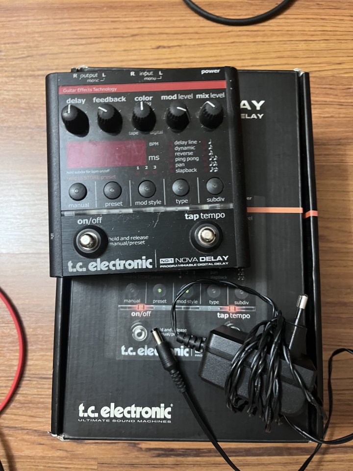 TC electrónic nova Delay