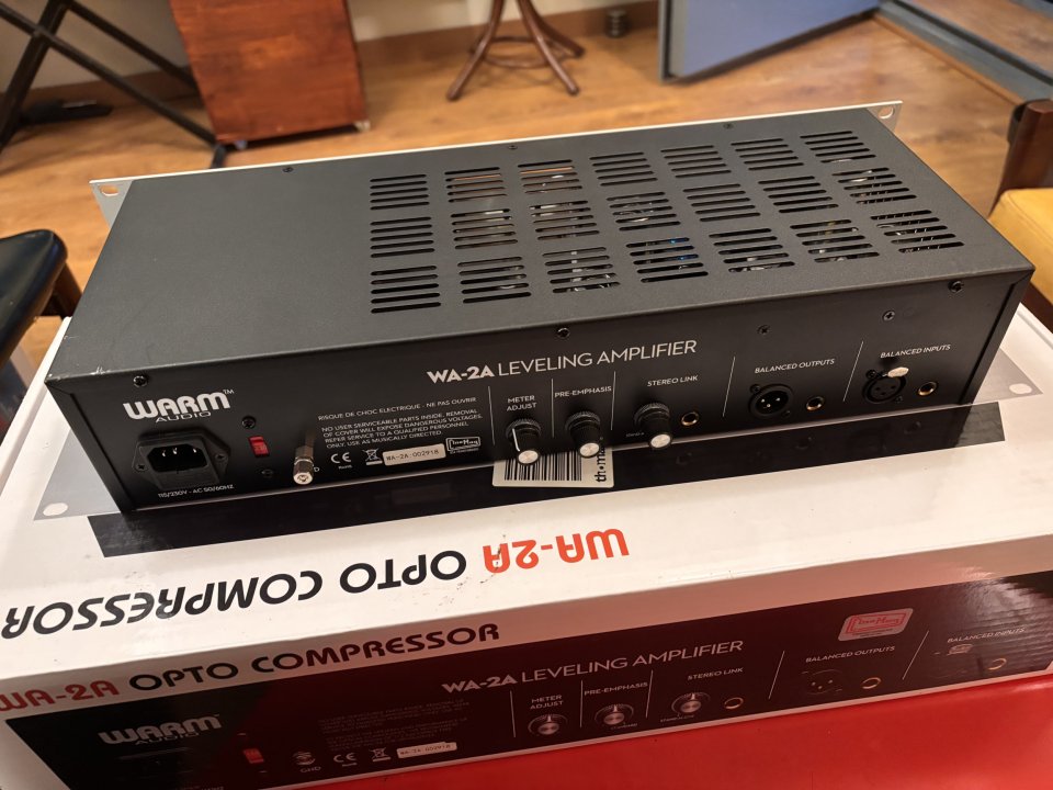 Warm Audio WA-2A Compresor Óptico de segunda mano · Foto 3 de 5 · Barcelona · 650 €