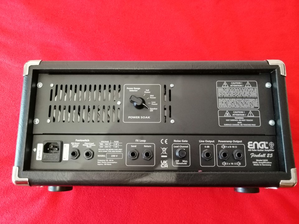 Engl E633 KT77 Fireball 25 LTD de segunda mano · Foto 9 de 10 · Cantabria · 665 €