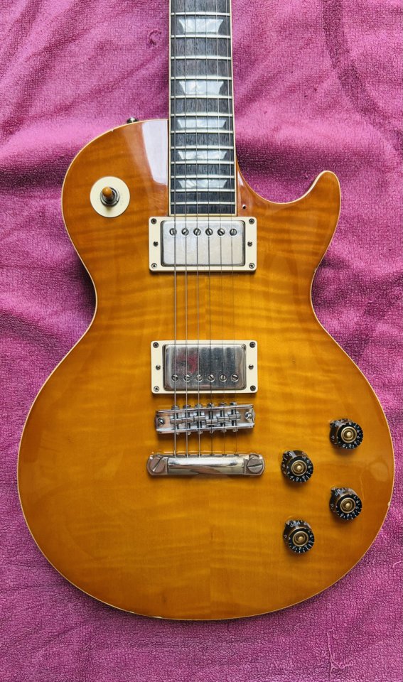 Burny Super Grade Les Paul MIJ (Made in Japan) – Principios de los 80 – Nº Serie 00423 – Vintage de segunda mano · Foto 1 de 10 · Madrid · 825 €