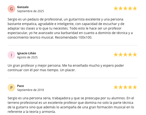 Guitarrista profesional – Busco guitarristas estancados /Método profesional