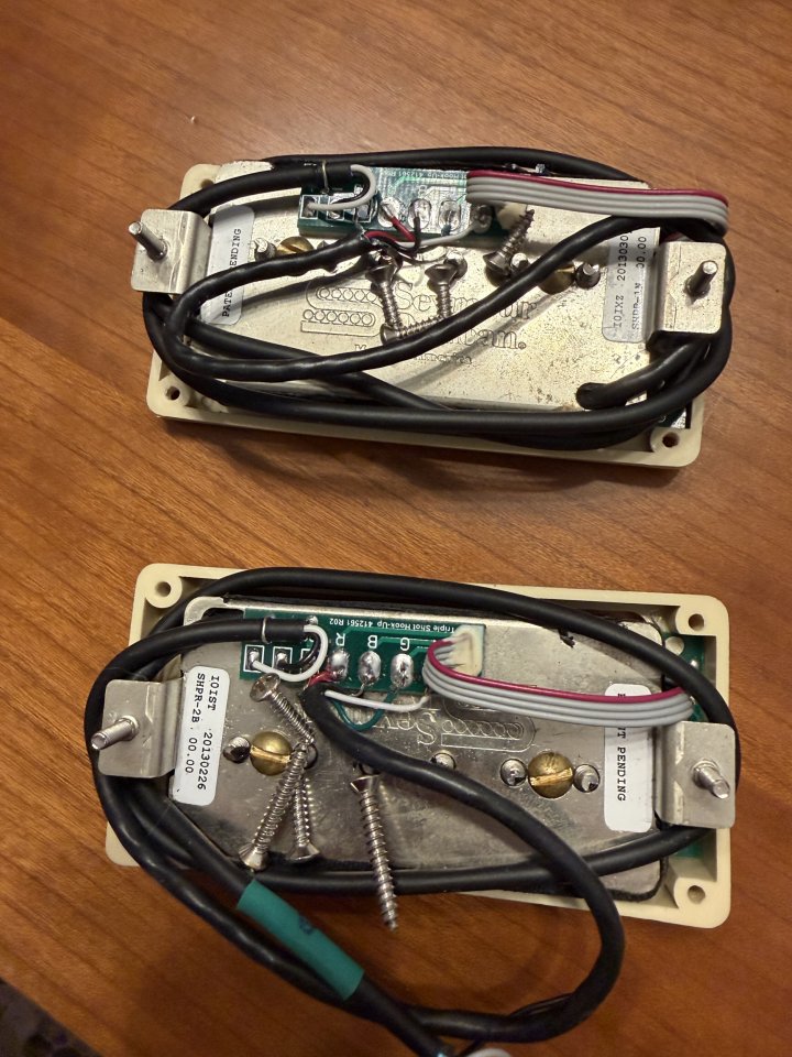 Set Seymour Duncan P-Rails + Triple Shot Rings + Push/Pull