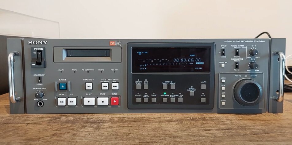 DAT SONY PCM 7040