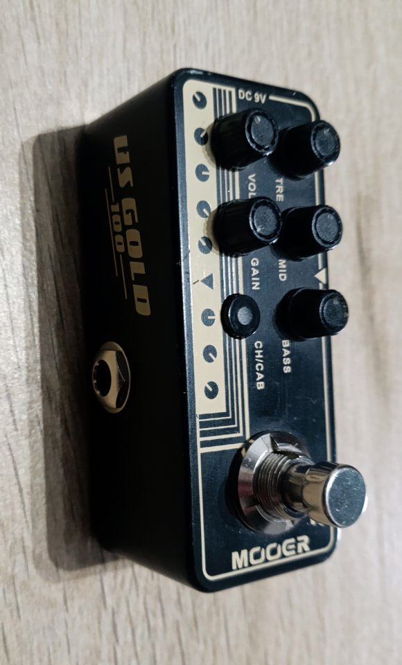 Mooer micro-preamp 012 US Gold 100