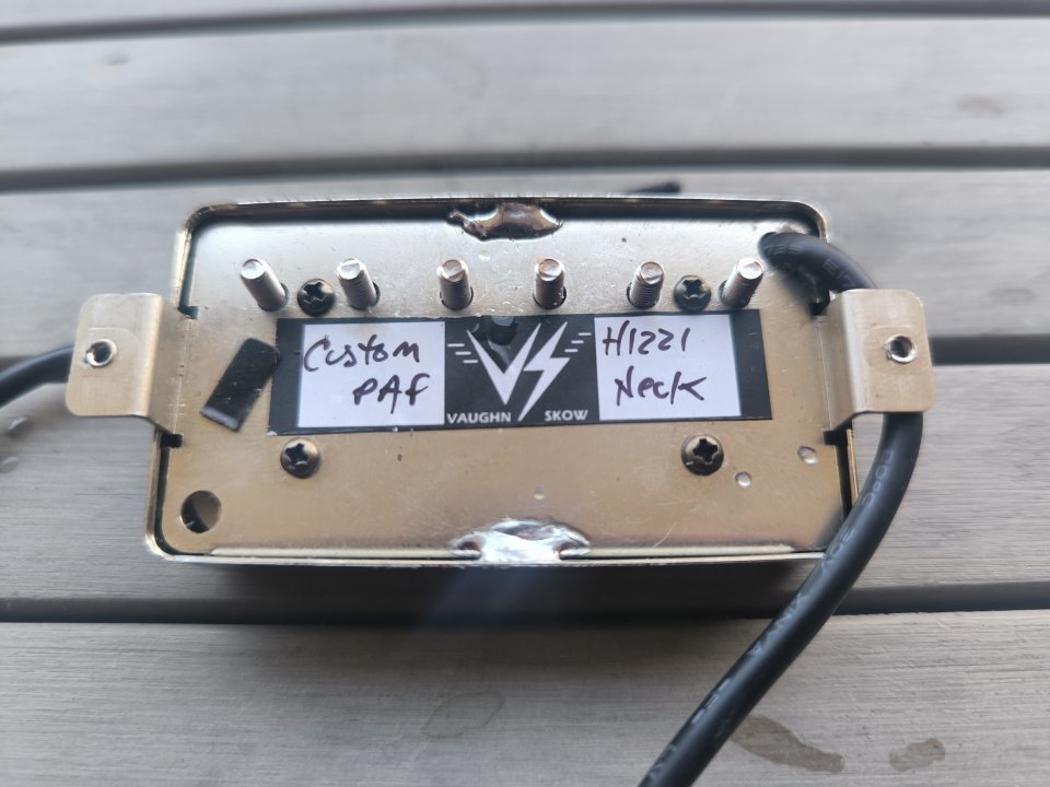 Vaughan Skow Custom PAF posición mástil ¡Envío incluido! de segunda mano · Foto 1 de 3 · Murcia · 99 €
