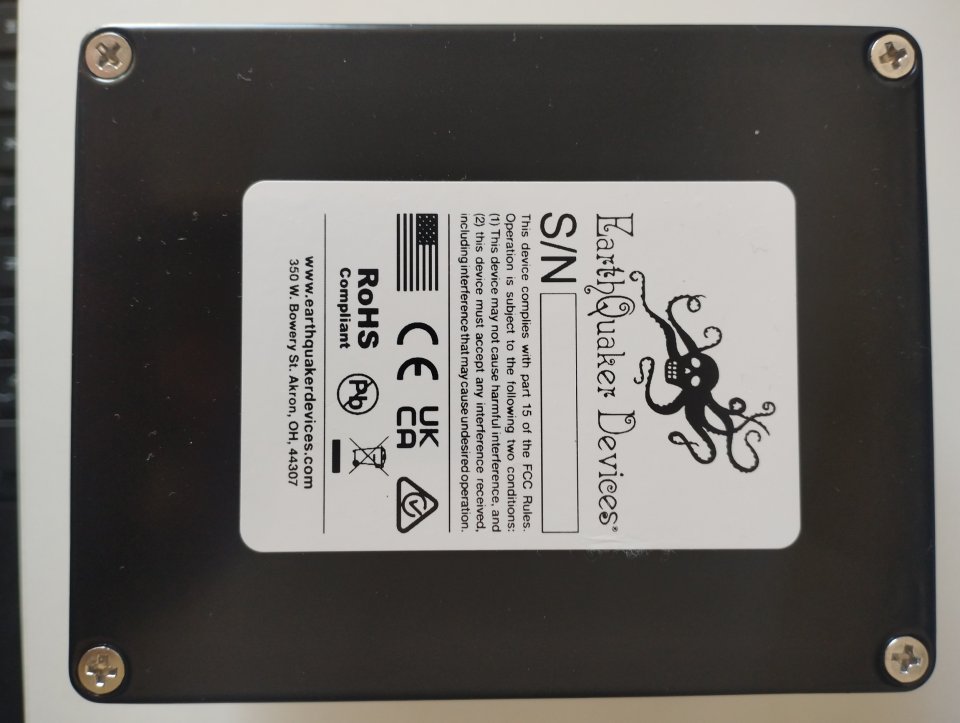 Earthquaker Devices Dirt Transmitter Legacy Reissue Fuzz Driver