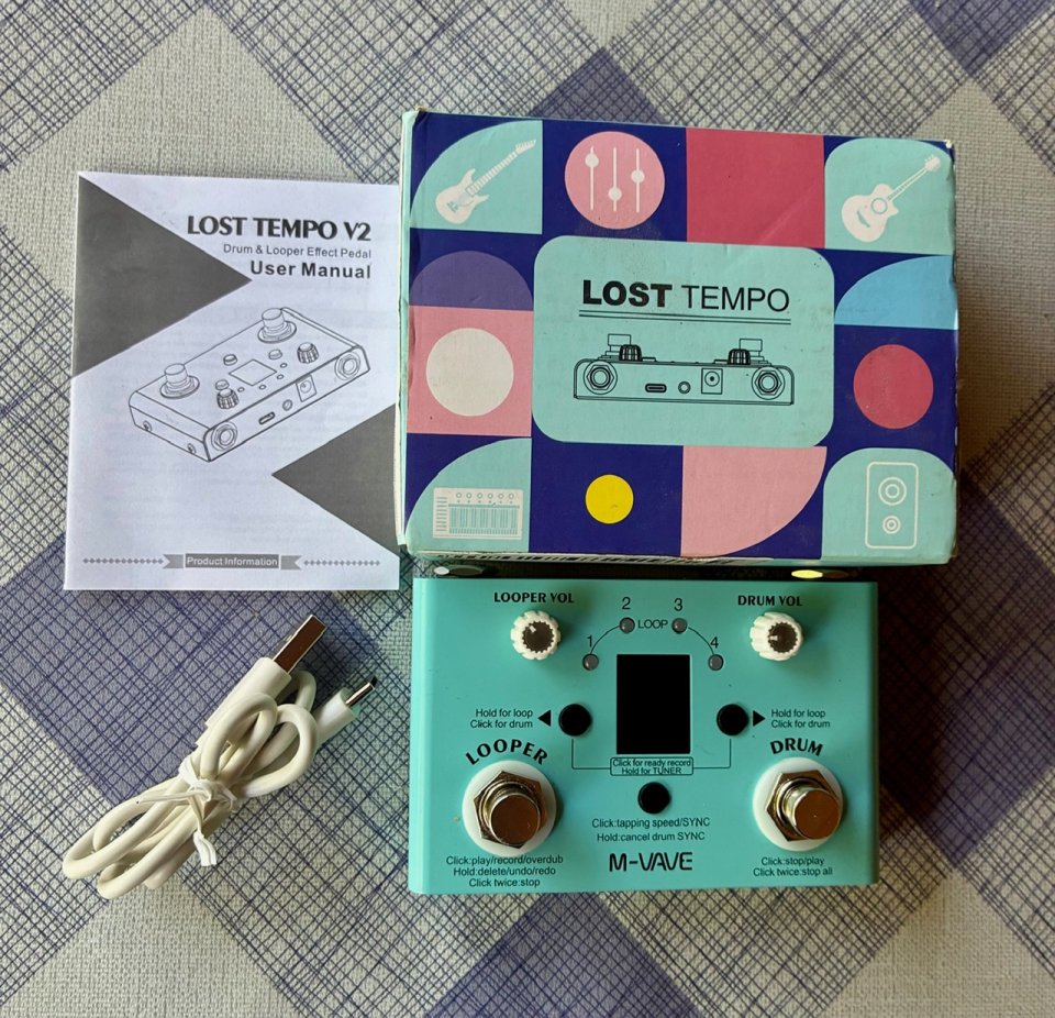 Pedal LOOPER M-WAVE LOST TEMPO V2 de segunda mano · Foto 2 de 3 · Madrid · 40 €