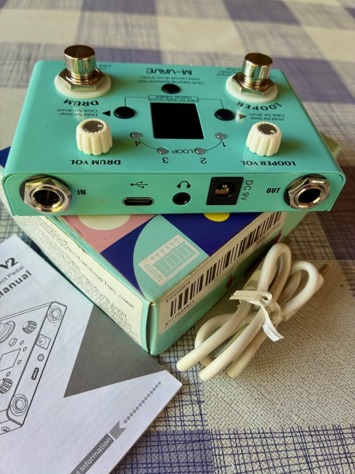 Pedal LOOPER M-WAVE LOST TEMPO V2 de segunda mano · Foto 3 de 3 · Madrid · 40 €