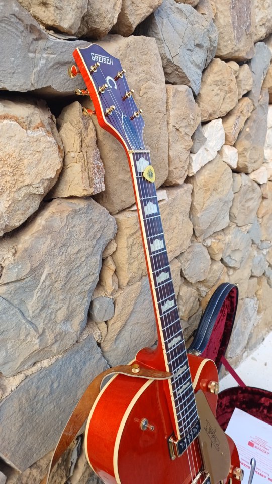 2006 Gretsch G6120DSV Nashville TV-Jones DynaSonic Pickups Western Maple Stain