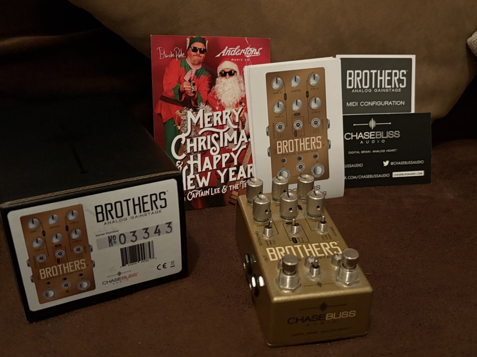 Chase Bliss Audio Brothers Analog Gainstage