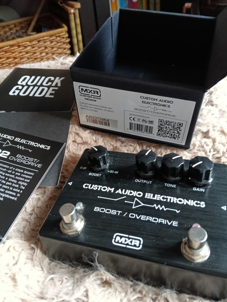 Mxr Booster overdrive mc 4024