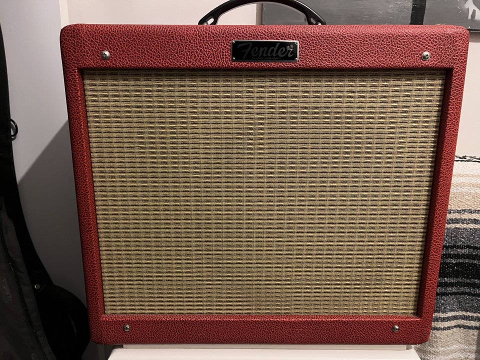 Amplificador Fender Blues Junior III Red Limited Edition