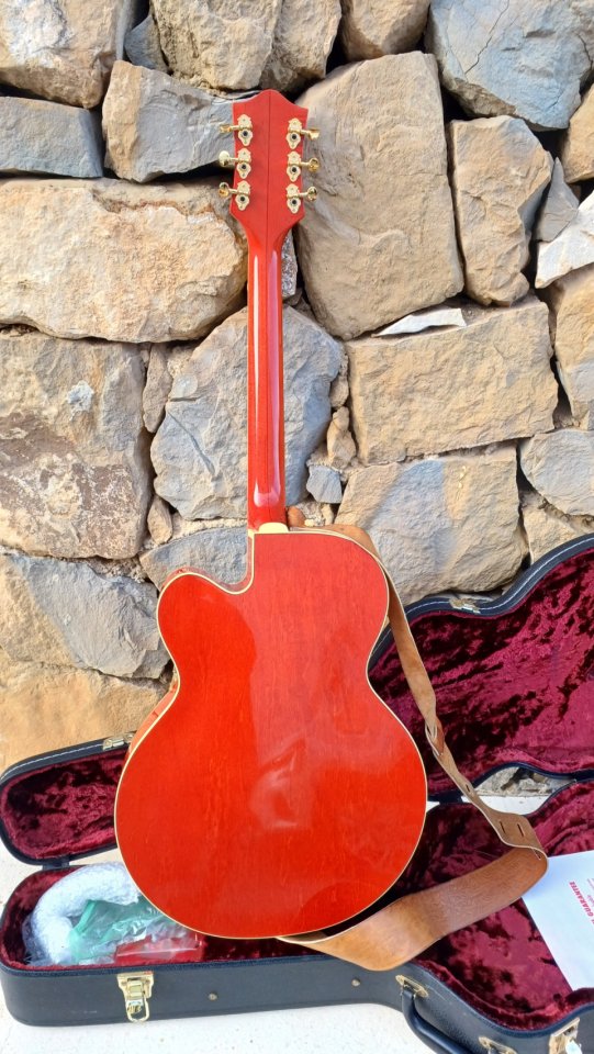 2006 Gretsch G6120DSV Nashville TV-Jones DynaSonic Pickups Western Maple Stain