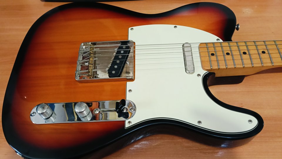 Cuerpo telecaster Sunburst