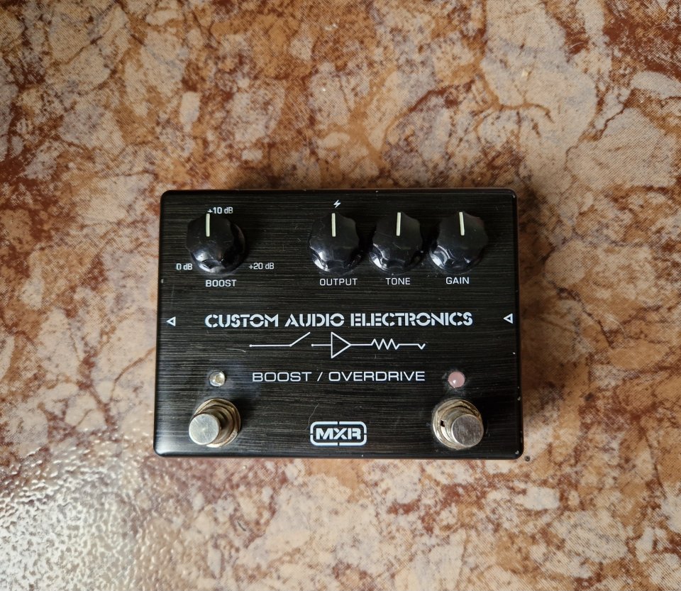 Mxr overdrive boost(envio incluido) de segunda mano · Foto 1 de 2 · Cantabria · 80 €