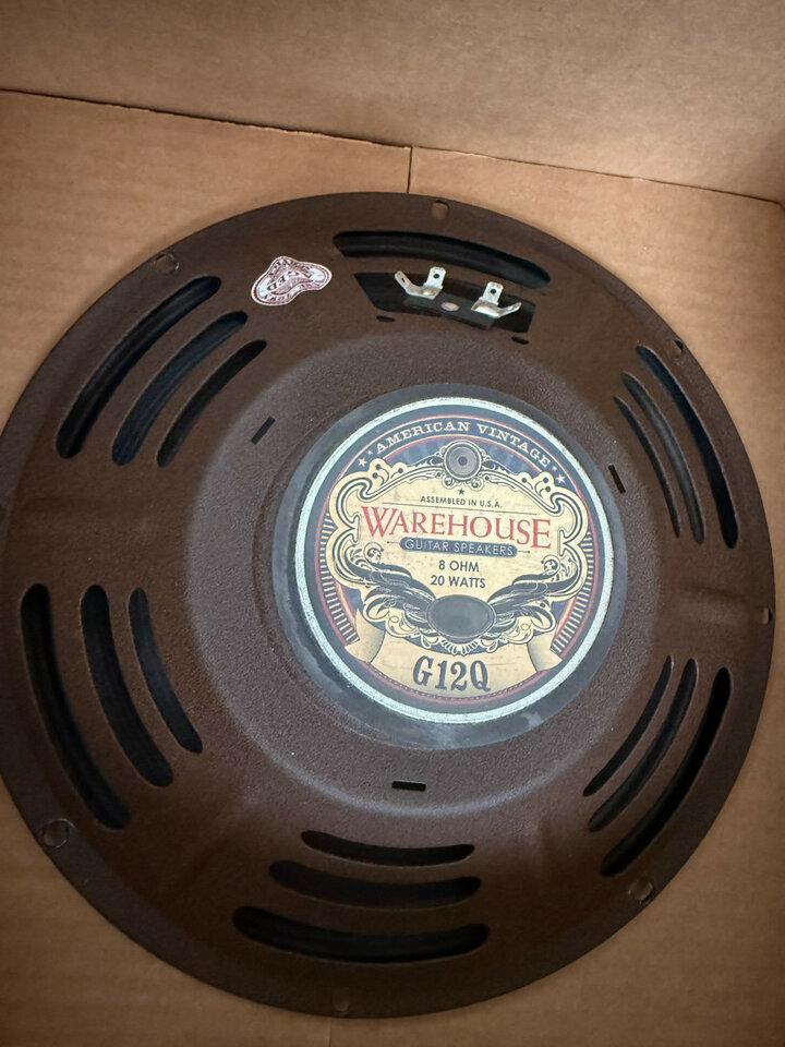 WGS G12Q 12" / 20 W / 8 Ohm Altavoz