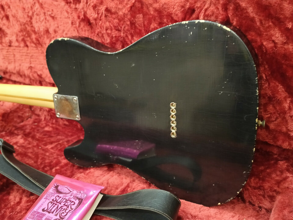 TELECASTER Cuerpo MJT Thinline relic usa + Mástil Fender japan.