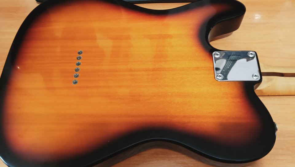Cuerpo telecaster Sunburst