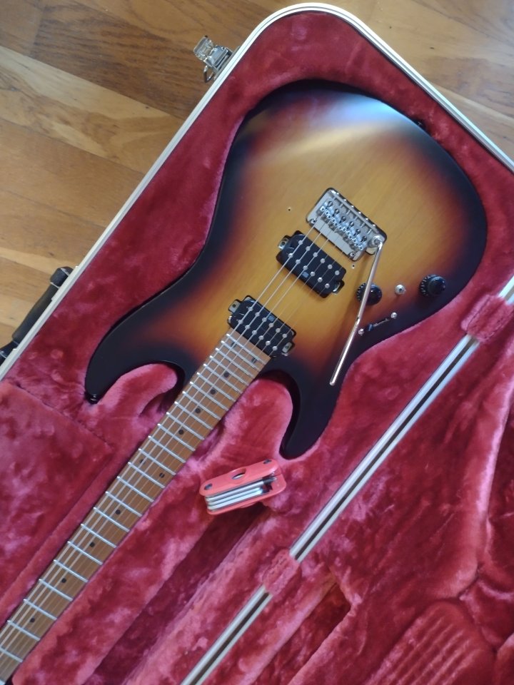 Ibanez AZ2402L-TFF Prestige zurda 2020  - Tri Fade Burst Flat