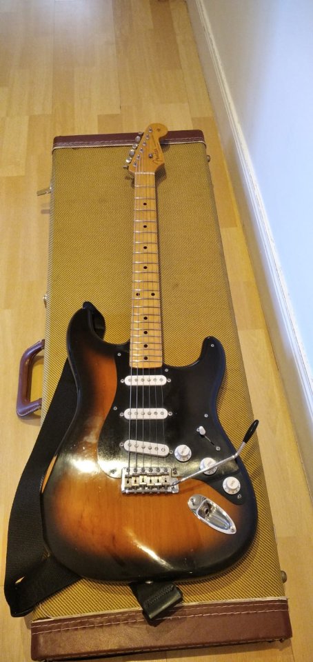 Stratocaster partcaster FAT 50