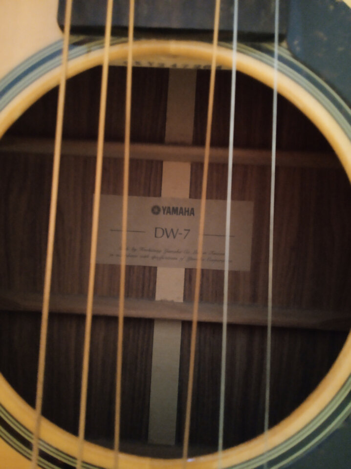Yamaha acustica DW7