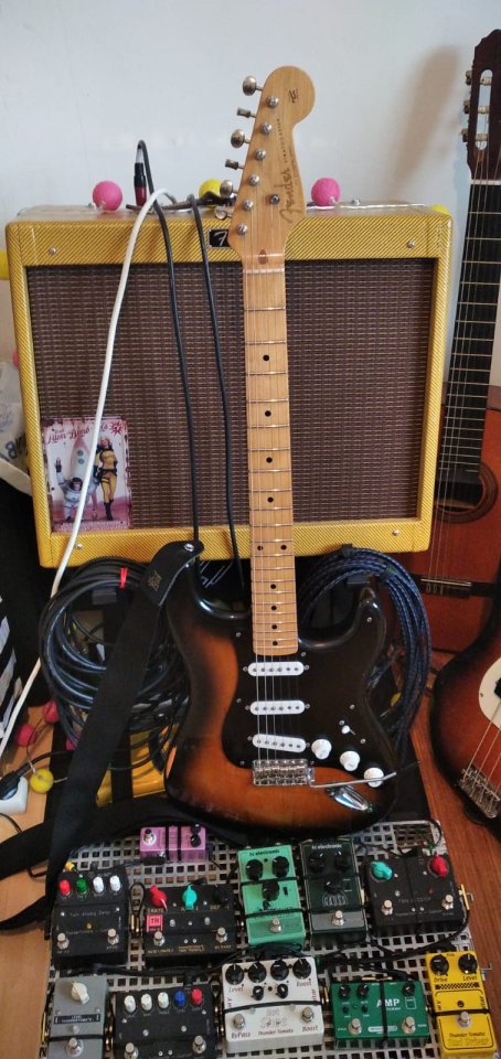 Stratocaster partcaster FAT 50