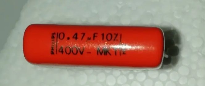 Condensador Philips 0.47uF 400V MK de segunda mano · Foto 1 de 2 · Barcelona · 1 €