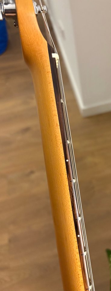 Guitarra Sire M7TM P90 pink, no cambios. Vendo para financiar nuevo instrumento.