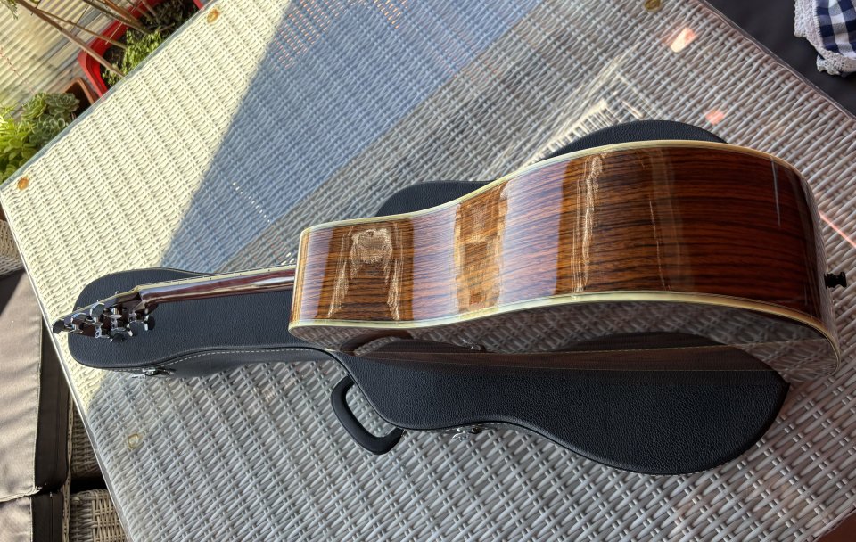 Acústica Morris W-80 Vintage Dreadnought años 80, Japón. Estilo Martin D-45