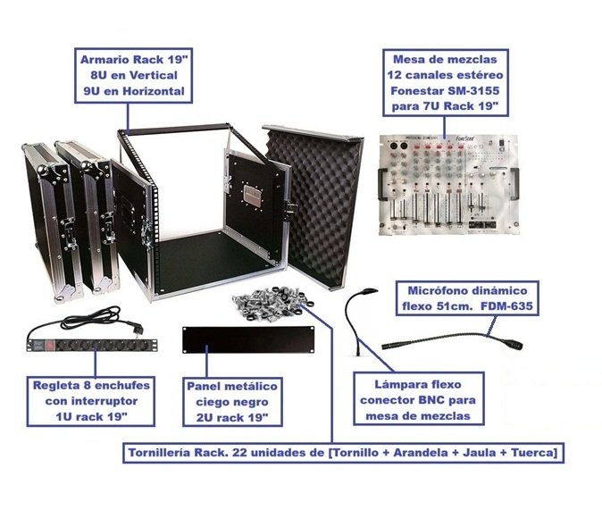Cabina de DJ completa para Discoteca, Pub, Bar, Teatro,... de segunda mano · Foto 3 de 8 · Cantabria · 700 €