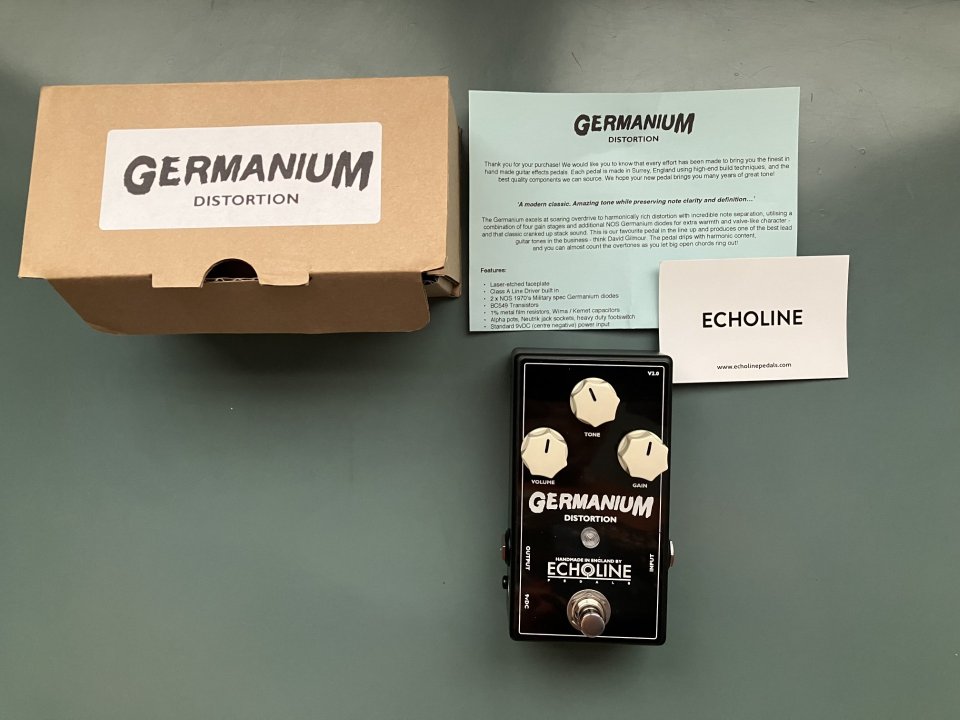ECHOLINE Germanium - Distortion (G-2 clone) de segunda mano · Foto 3 de 3 · Bizkaia · 150 €