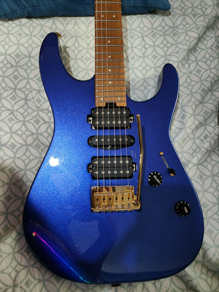 CHARVEL - Pro-Mod DK24 HSH 2PT CM Mystic Blue