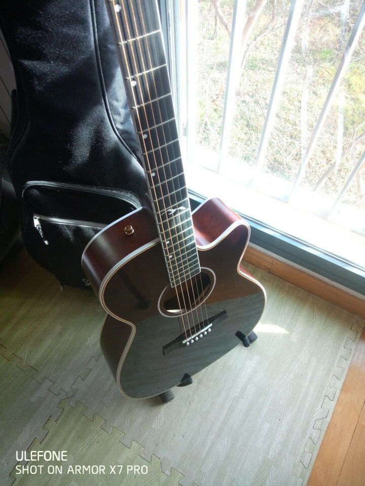 SEAGULL Artist Mosaic CH CW Bourbon Burst EQ