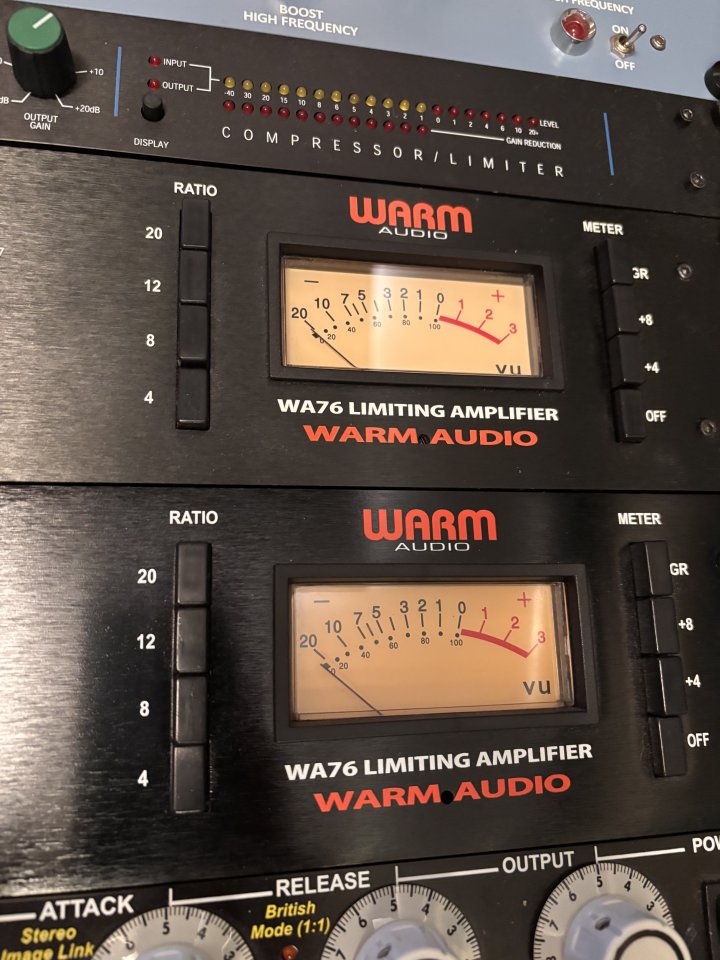 Vendo 2 x Warm Audio WA76 – Compresor/Limiter FET tipo 1176 de segunda mano · Foto 2 de 2 · Barcelona · 750 €