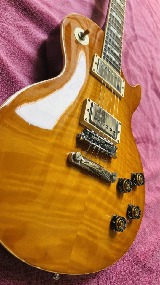 Burny Super Grade Les Paul MIJ (Made in Japan) – Principios de los 80 – Nº Serie 00423 – Vintage de segunda mano · Foto 4 de 10 · Madrid · 825 €