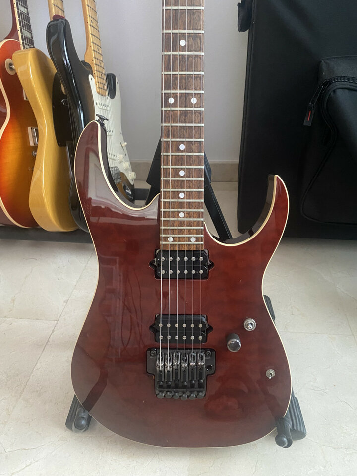 Ibanez RG2620QM Prestige con HH Suhr Aldrich. Envío incluido