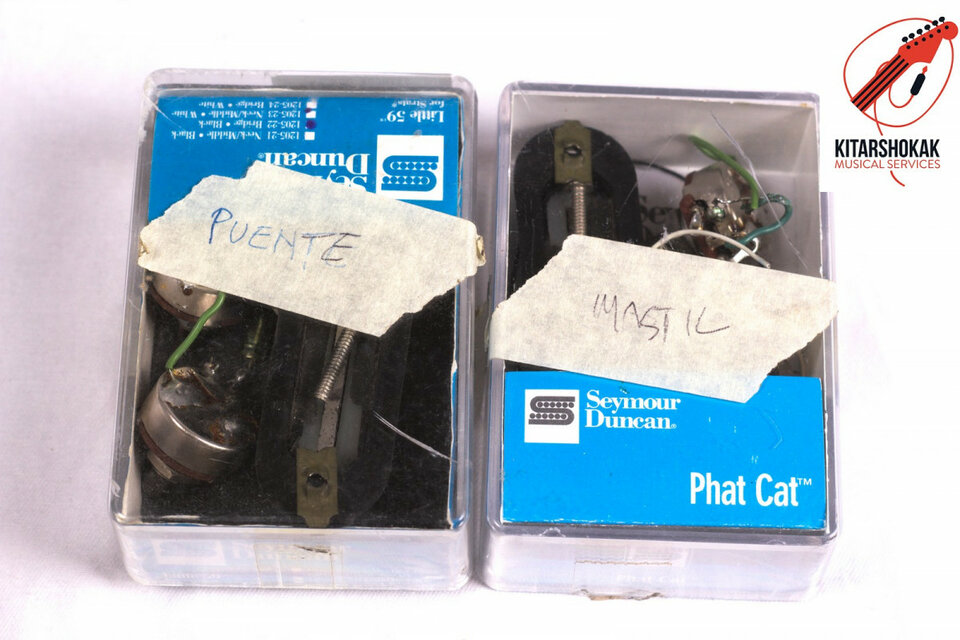 Pastillas de guitarra (con medidas de resistencia) (Actualizado 17/09/2025)