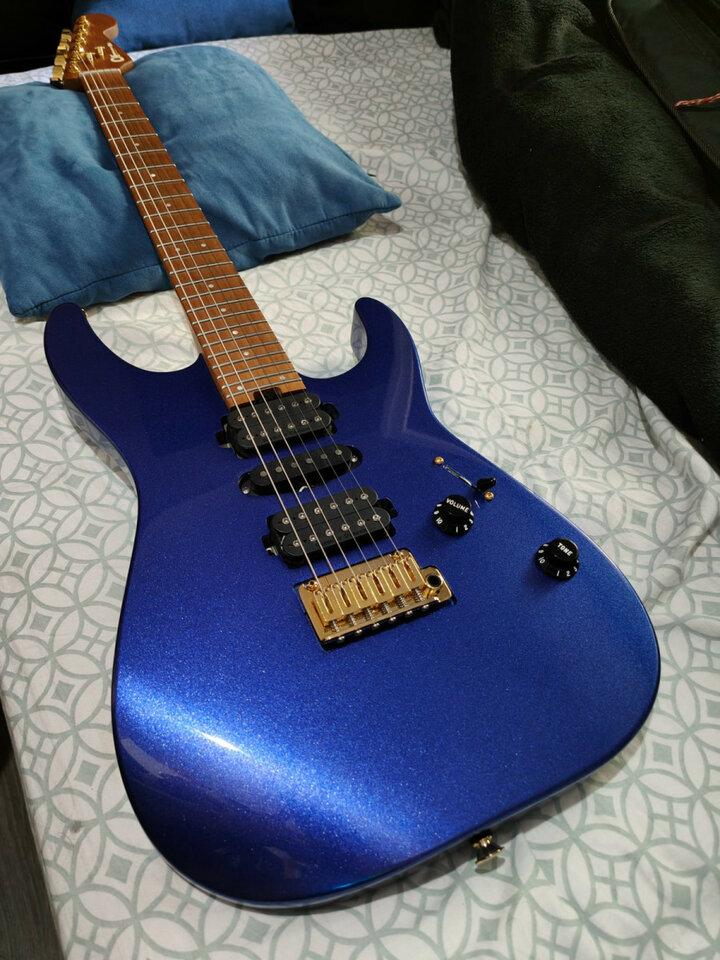 CHARVEL - Pro-Mod DK24 HSH 2PT CM Mystic Blue