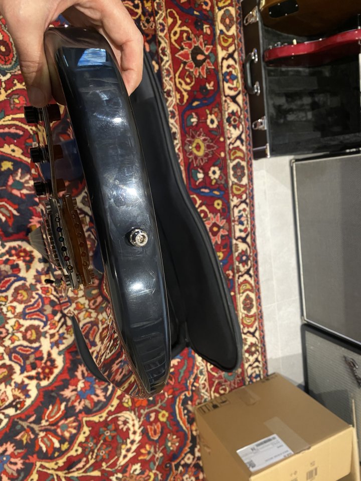 Haar traditional Jazzmaster Korina