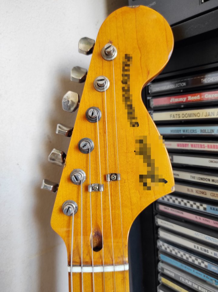 Guitarra tipo 70s Stratocaster / partscaster, buenas maderas y componentes. de segunda mano · Foto 5 de 10 · Valencia · 520 €