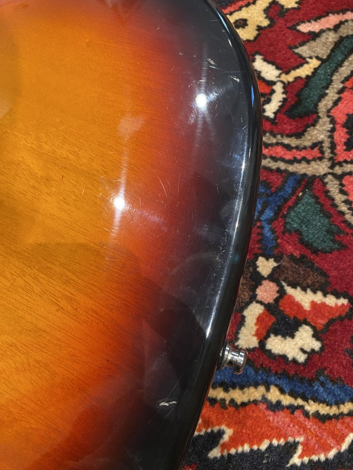 Haar traditional Jazzmaster Korina