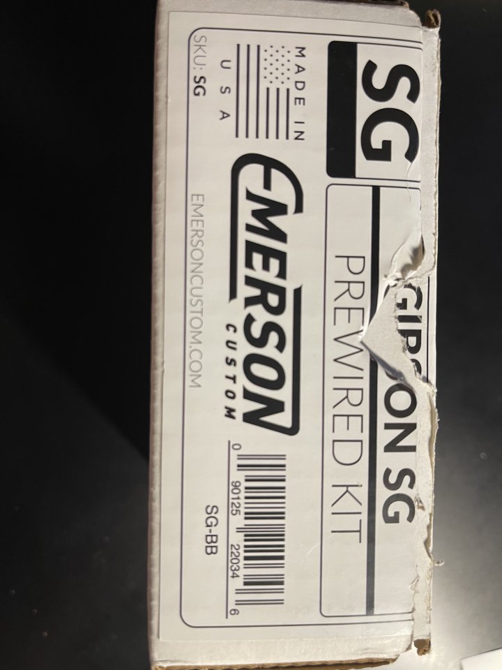 Emerson Custom Prewired Kit para Gibson SG – Bumblebee – Caja original – de segunda mano · Foto 5 de 5 · Girona