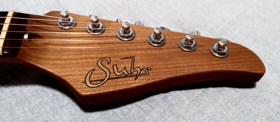 Suhr Classic Antique HSS Fiesta Red Roasted Maple 2013