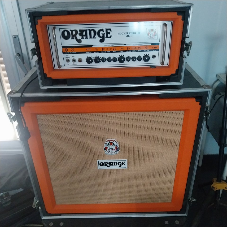 Orange rockeverv mk2 ppc 4x12